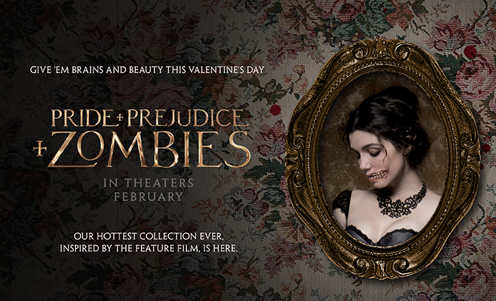 Pride and Prejudice and Zombies: la collezione Hot Topic ispirata al film