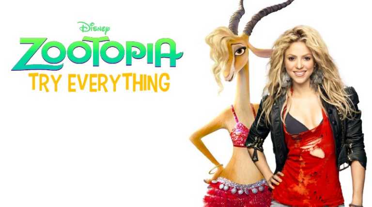 Shakira canta ‘Try Everything’ nel video ufficiale di Zootropolis