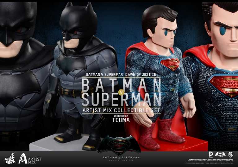 Batman v Superman: la Warner Bros rivela nuovi prodotti dal merchandise