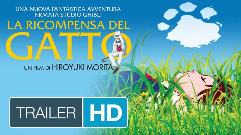 La ricompensa del gatto: trailer e poster del nuovo film Ghibli