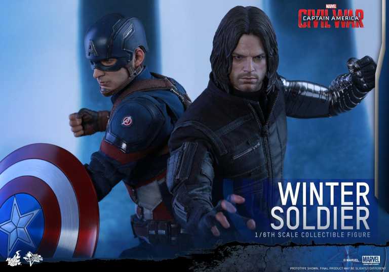 Cap e Bucky nelle action figure Hot Toys di Captain America Civil War Cap e Bucky nelle action figure Hot Toys di Captain America Civil War