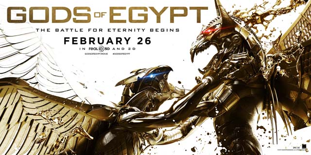 Gods of Egypt: due spot tv con Gerard Butler