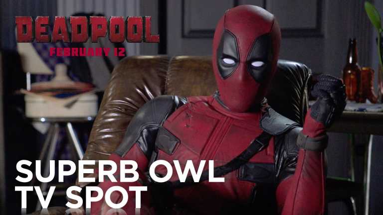 Deadpool nel “superbo” spot dal Super Bowl