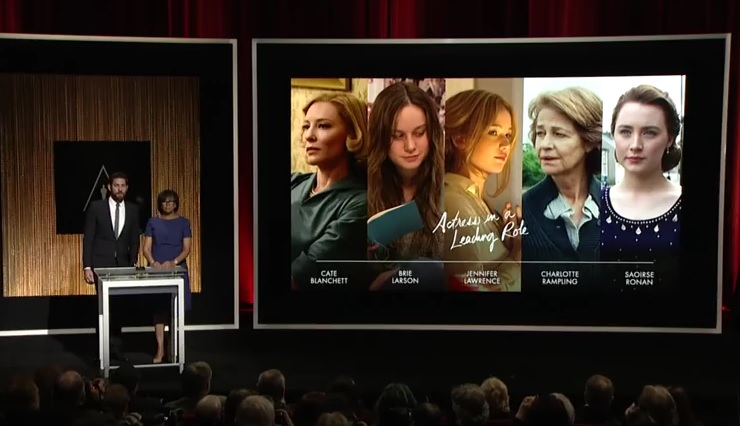 Road to Oscar 2016: la migliore attrice protagonista