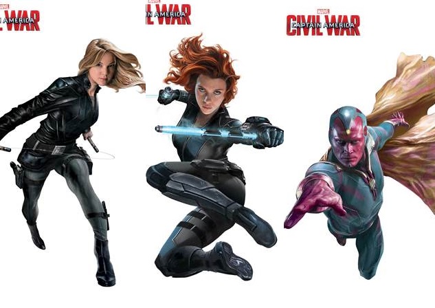 Captain America Civil War: i costumi nel dettaglio nelle nuove promo art