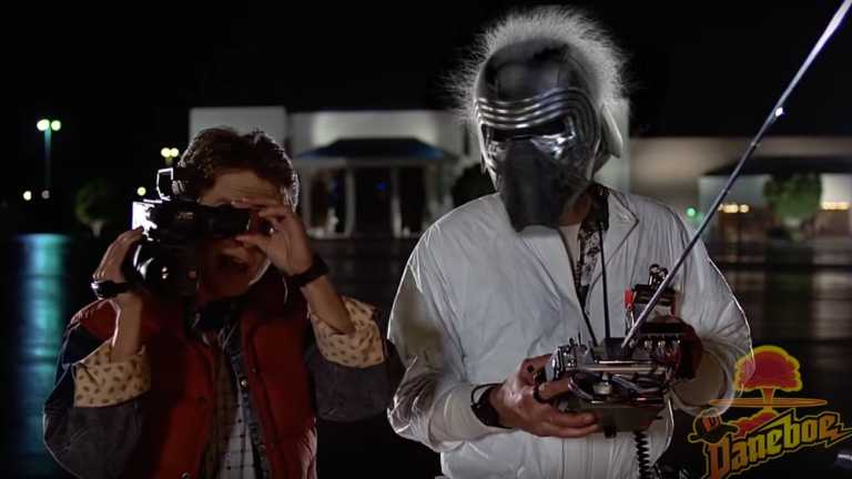 Kylo Ren ricrea scene di film famosi – video