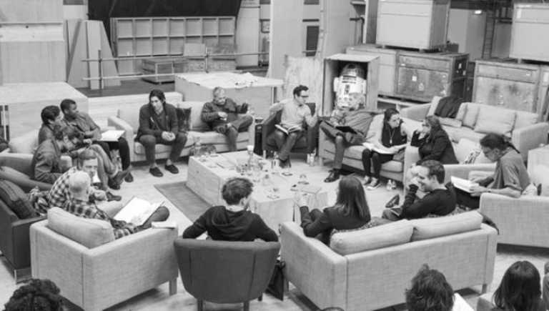 Star Wars il Risveglio della Forza: la prima riunione del cast – video