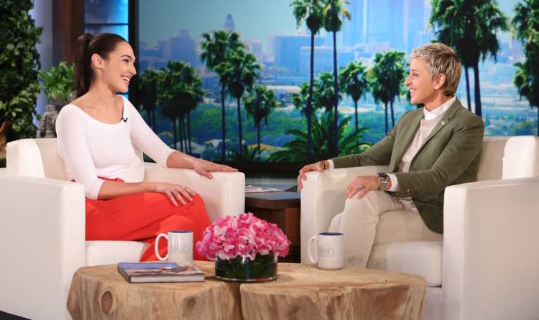 Gal Gadot in splendida forma da The Ellen Show [Foto e Video]
