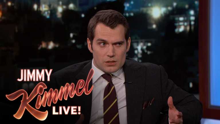 Henry Cavill ospite al Jimmy Kimmel Show – video