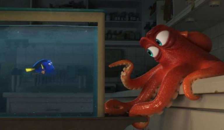 Alla ricerca di Dory: ecco come nasce il polpo Hank Alla ricerca di Dory: ecco come nasce il polpo Hank