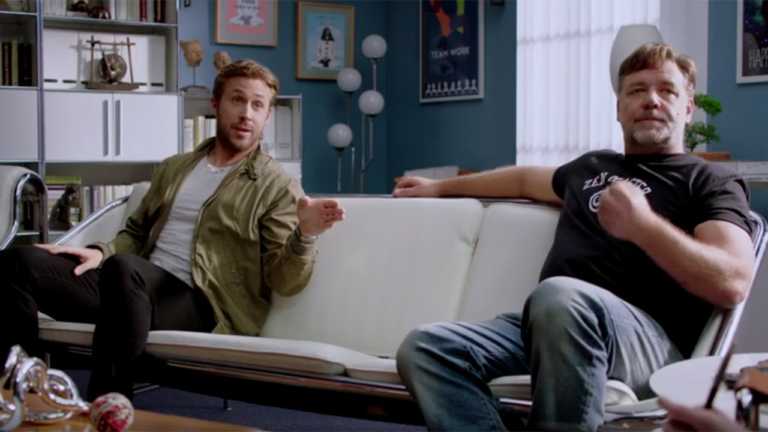 The Nice Guys: Ryan Gosling e Russell Crowe in terapia di coppia