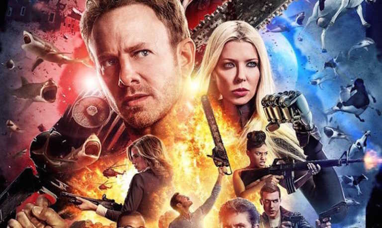 Sharknado The 4th Awakens: il poster omaggio Episodio VII