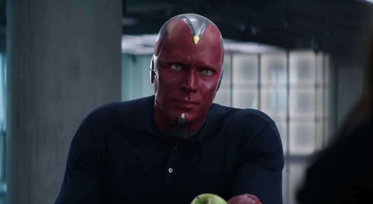 Captain America Civil War: Vision parla della Pietra della Mente – clip
