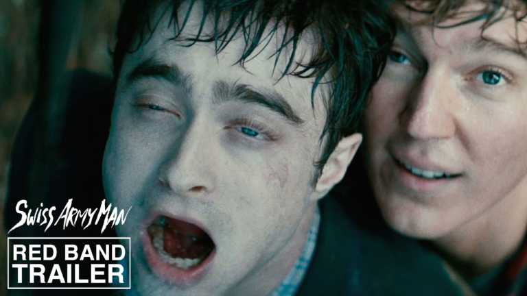 Daniel Radcliffe nel trailer vietato ai minori di Swiss Army Man