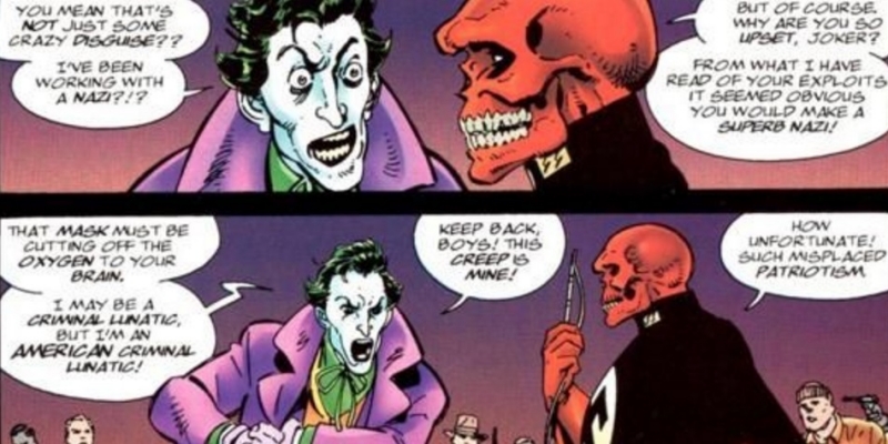 L'odio di Joker per Teschio Rosso