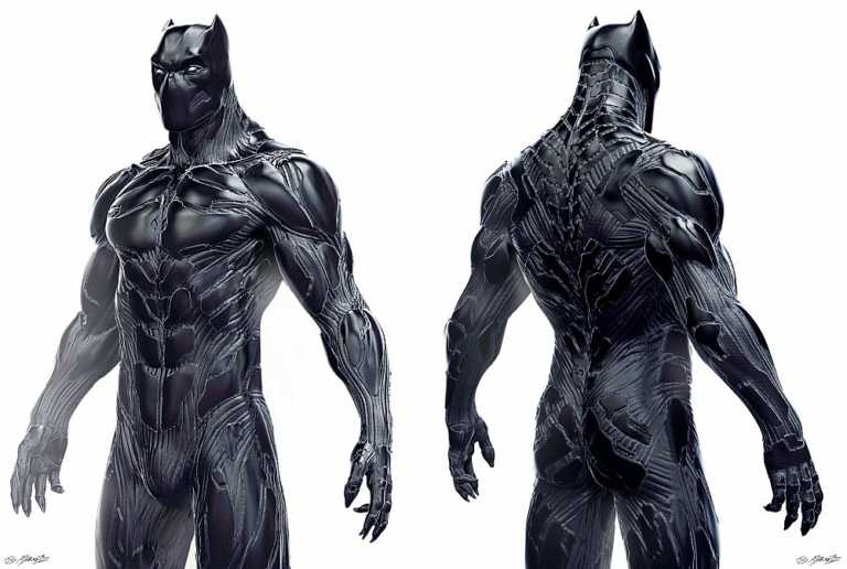 Captain America Civil War: nuovi concept di Black Panther Captain America Civil War: nuovi concept di Black Panther