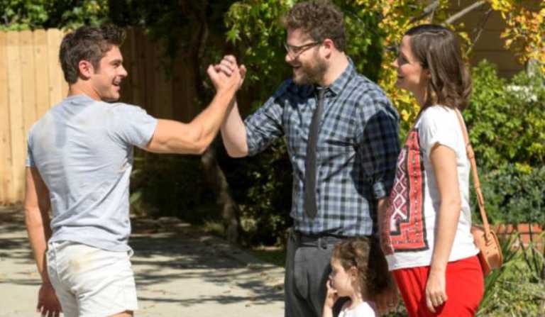 Zac Efron e Seth Rogen nella prima foto di Cattivi Vicini 2