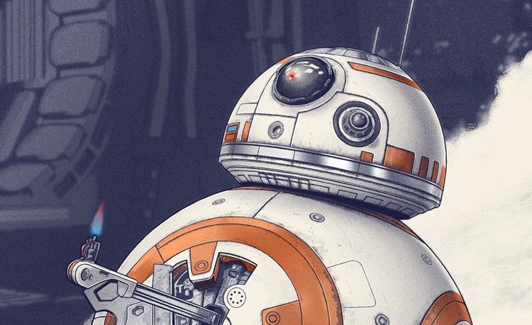 Star Wars Celebration 2016: artwork di BB-8, Rey e Luke