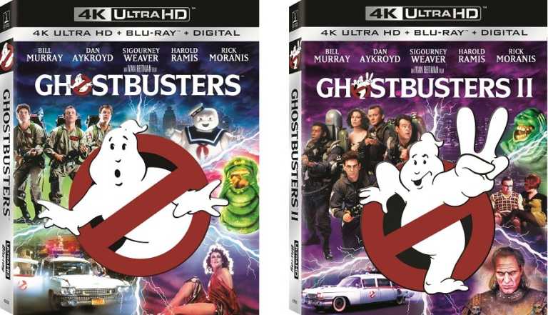 Ghostbusters I e II in 4K Ultra HD