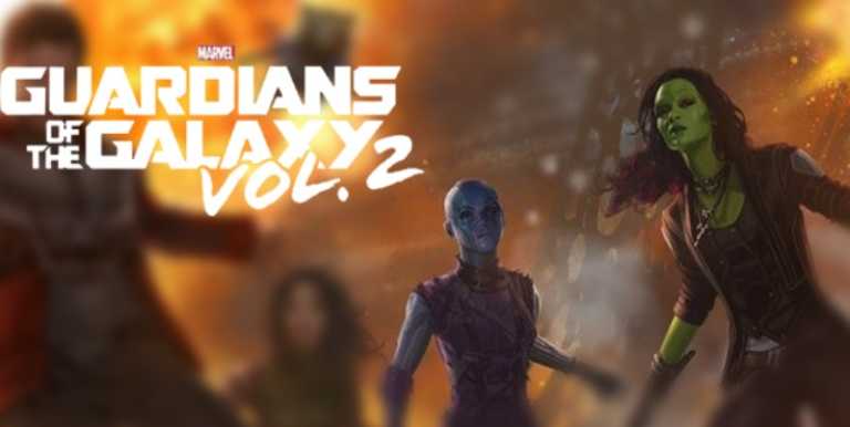 Zoe Saldana su Nebula e Gamora in Guardians of the Galaxy Vol. 2