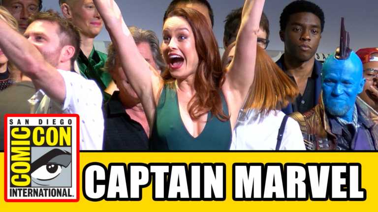 Captain Marvel: Brie Larson per EW al Comic Con Captain Marvel: Brie Larson per EW al Comic Con