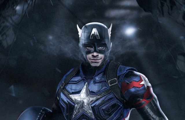 Captain America Civil War: Bucky diventa il nuovo Cap – fanart