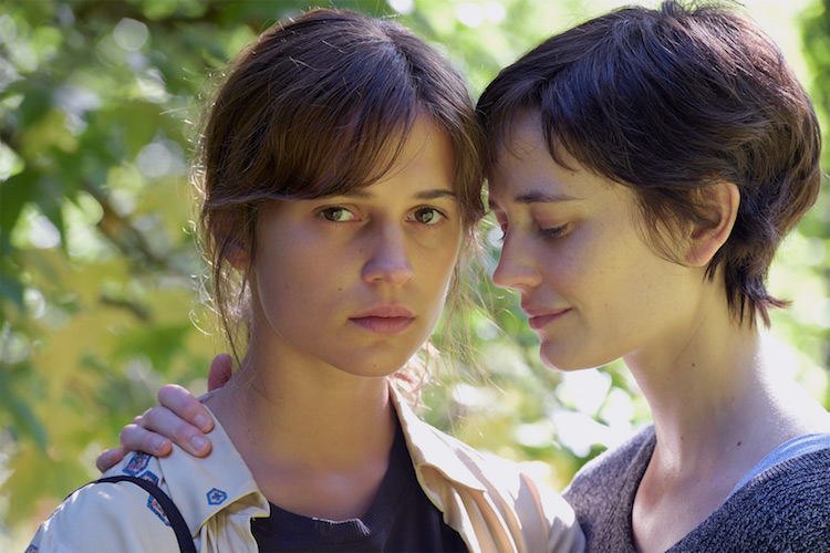 Euphoria, prima immagine del film con Alicia Vikander ed Eva Green