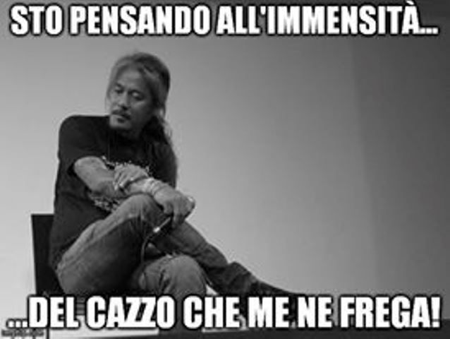 Nell’immensità…