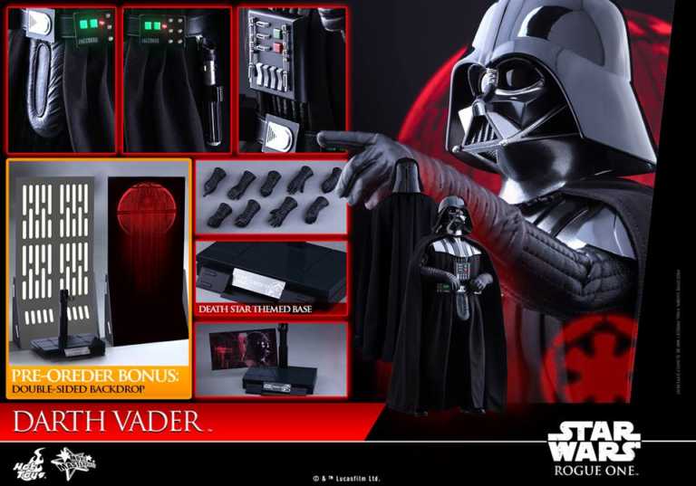 Rogue One A Star Wars Story: ecco la Figure Hot Toys di Darth Vader