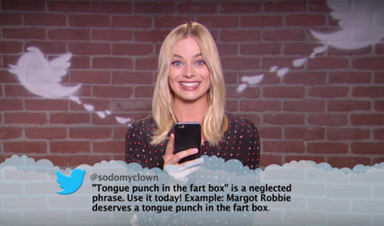 Margot Robbie, Ryan Gosling e altre star leggono tweet cattivi su di loro