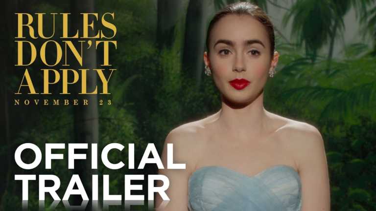 Lily Collins nel nuovo trailer di Rules Don’t Apply, di Warren Beatty