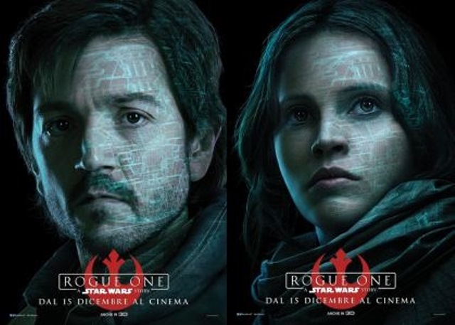 Rogue One a Star Wars Story: i character poster italiani Rogue One a Star Wars Story: i character poster italiani