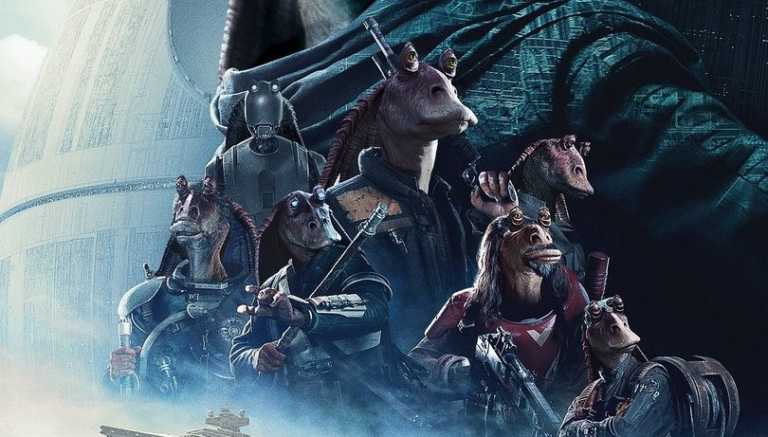 Rogue One a Star Wars Story: Jar Jar Binks invade i poster del film