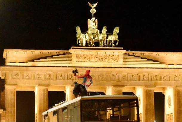 Spider-Man Homecoming: riprese acrobatiche sul set di Berlino