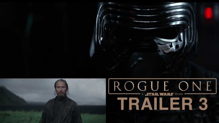 Rogue One: Kylo Ren reagisce al nuovo trailer del film