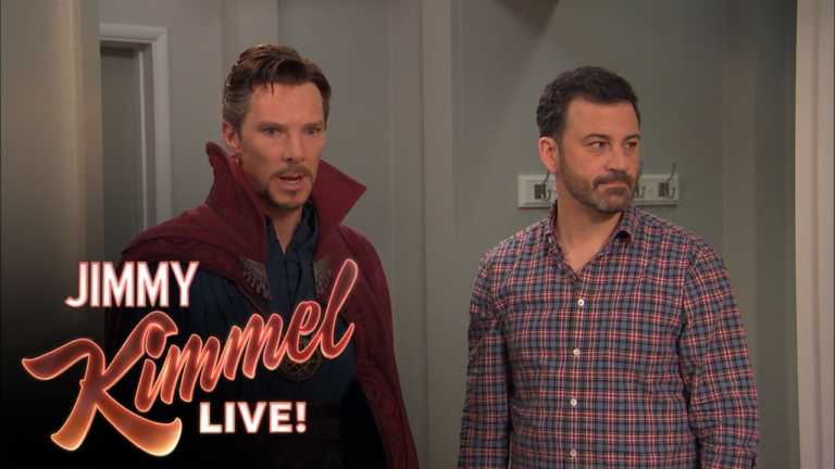 Doctor Strange animatore per feste di compleanno: il video dal Jimmy Kimmel Live Doctor Strange animatore per feste di compleanno: il video dal Jimmy Kimmel Live
