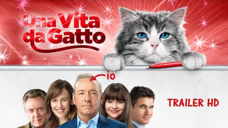 Una vita da gatto: trailer italiano con Kevin Spacey