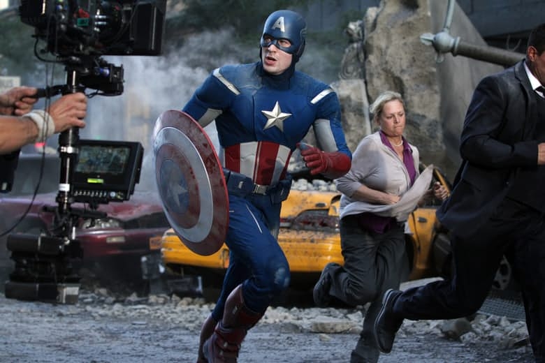 Chris Evans come Captain America