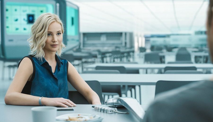 passengers Jennifer Lawrence