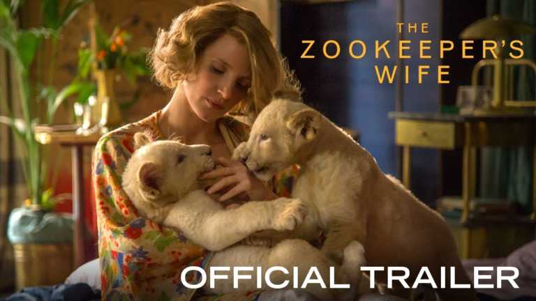 Jessica Chastain nel primo trailer di The Zookeeper’s Wife