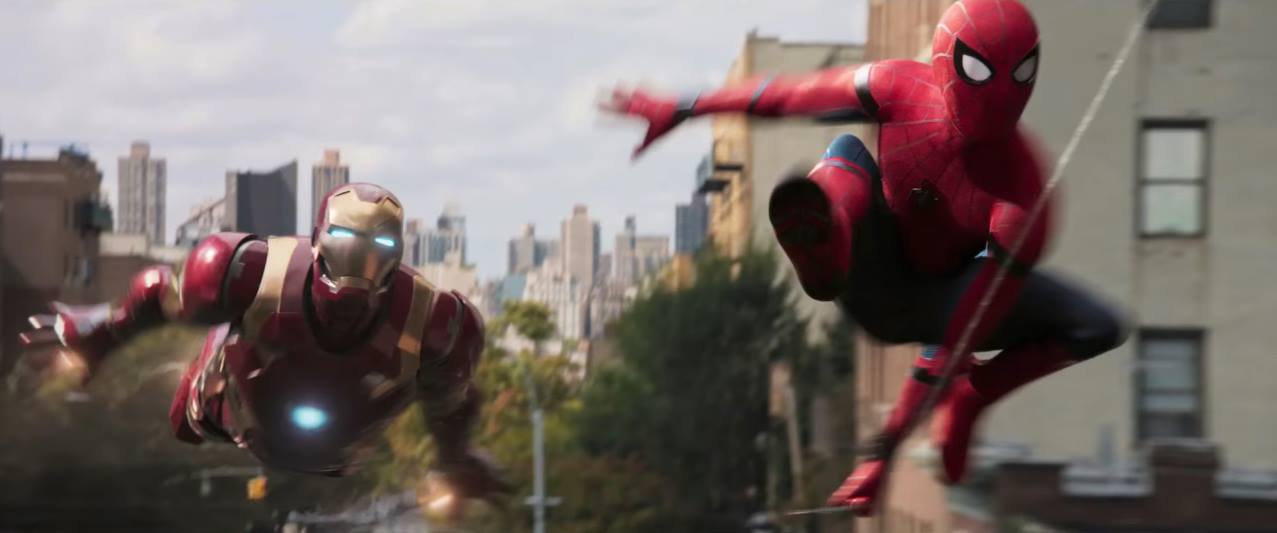 spider-man homecoming iron man