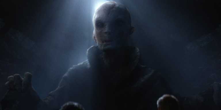 Star Wars Episodio VIII: niente CGI per il Leader Supremo Snoke?