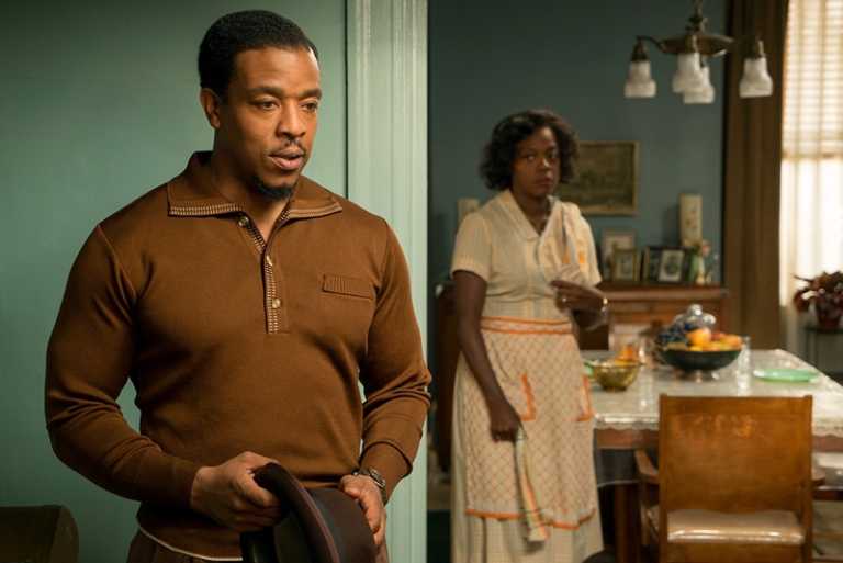 Barriere: le foto con Viola Davis e Denzel Washington