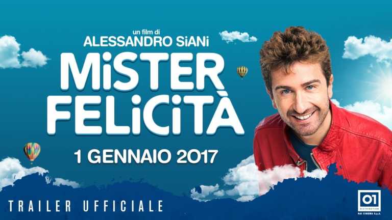 Mister Felicità: trailer del nuovo film di Alessandro Siani