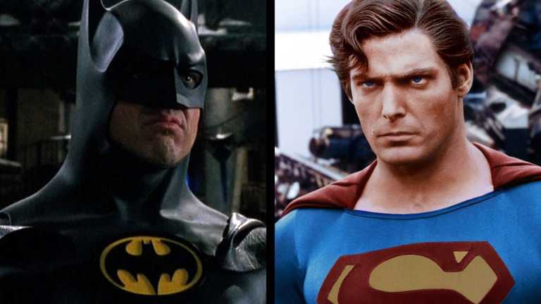 Batman V Superman: battuti all’asta i costumi di Michael Keaton e Christopher Reeve