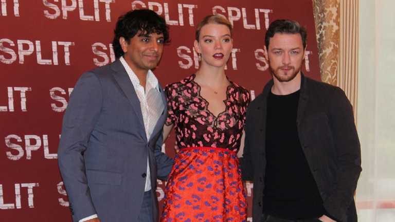 Split: M. Night Shyamalan e James McAvoy presentano il film a Milano