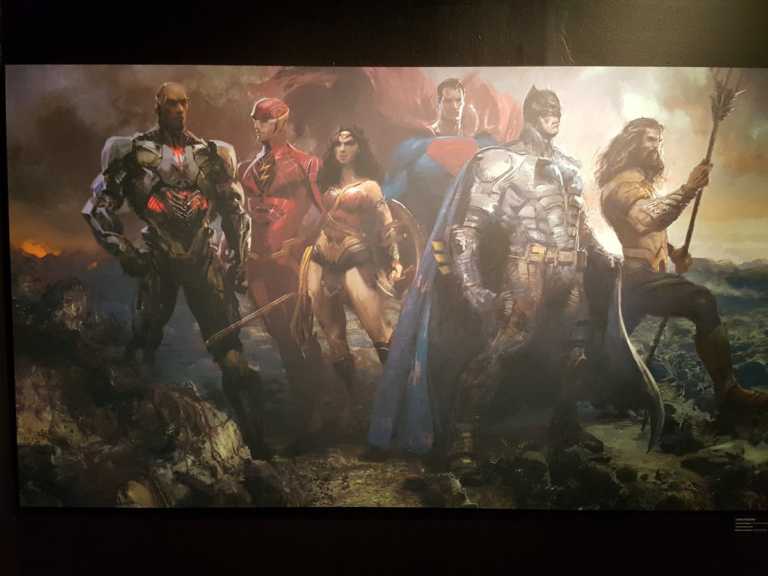 Justice League: la squadra e Wonder Woman nei concept