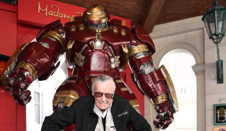 Stan Lee presenta l’Hulkbuster al Museo delle cere di Madame Tussauds