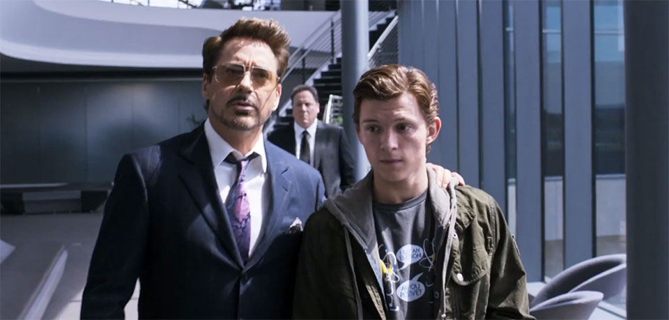 spider-man homecoming Robert Downey Jr.