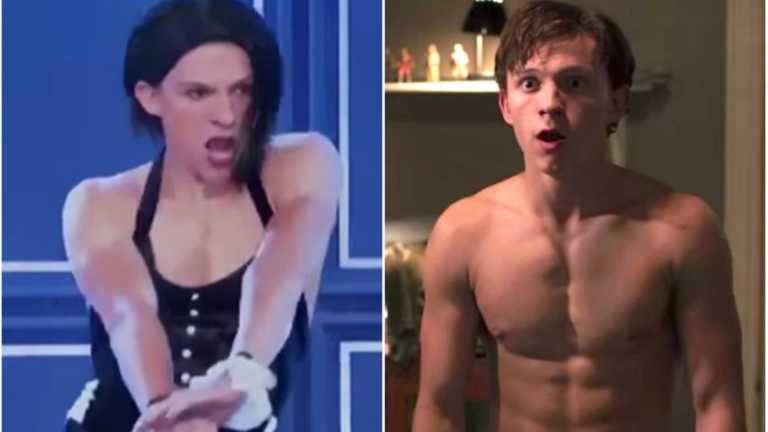 Tom Holland rifà Rihanna per la Lip Sync Battle Tom Holland rifà Rihanna per la Lip Sync Battle
